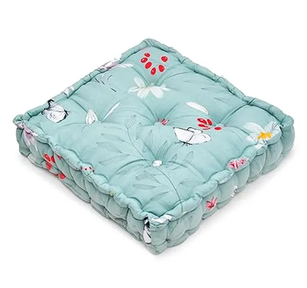 Green_Microfiber_Cotton_Chair_Box_with_four_corner