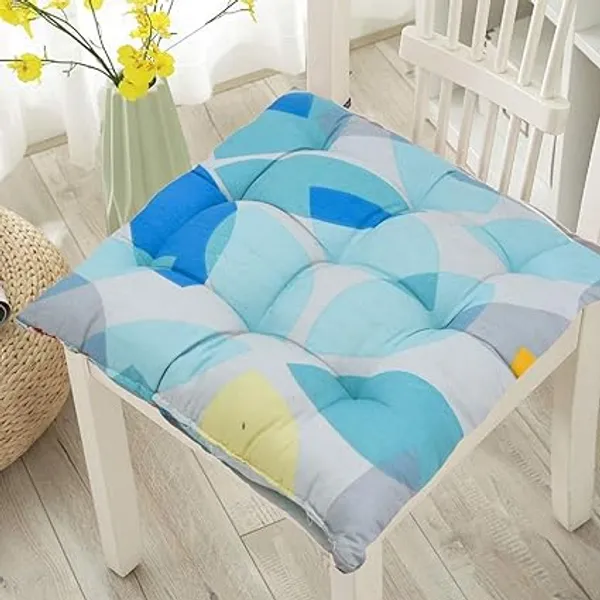 Sky_Blue_Microfiber_Cotton_Chair_Pads_with_four_corner_Ties
