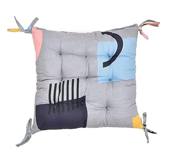 Grey_Microfiber_Cotton_Chair_Pads_with_four_corner_Ties