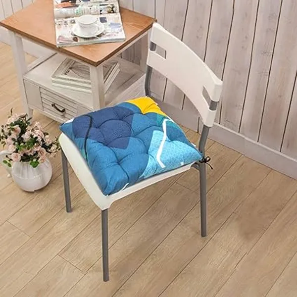 Blue_Microfiber_Cotton_Chair_Pads_with_four_corner_Ties