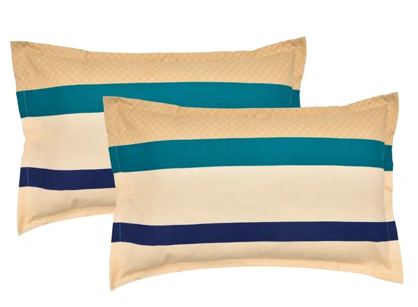 Multi_Color_Microfiber_Cotton_Fitted_Bedsheet_with_2_Pillow