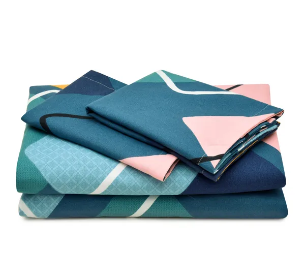 Green_Microfiber_Cotton_Fitted_Bedsheet_with_2_Pillow