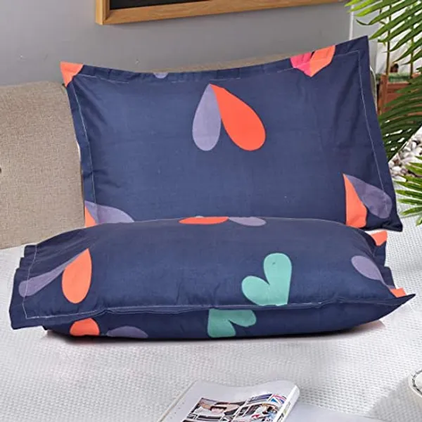 Blue_Microfiber_Cotton_Pillows_Cover