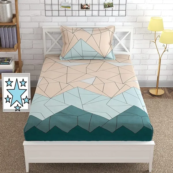 Microfiber_Cotton_Single_Bedsheet_with_Pillow_Cover