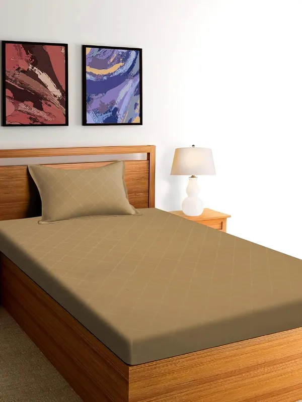 Microfiber_Cotton_Single_Bedsheet_with__Pillow_Cover