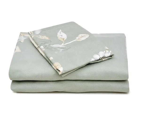 Microfiber_Cotton_Single_Bedsheet_with__Pillow_Cover