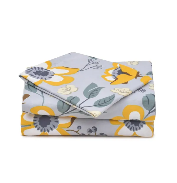 Microfiber_Cotton_Single_Bedsheet_with__Pillow_Cover