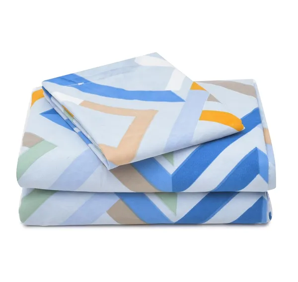 Multicolor_Premium_Quality_Microfiber_Printed_Flat_Bedsheet_With_pillow_Cover