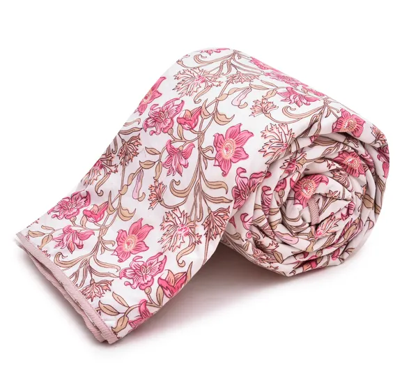 White_&_Pink_Floral_Super_Soft_Microfiber_Cotton_Single_Dohar