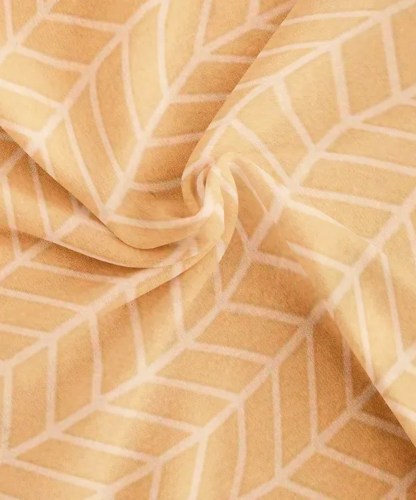 Brown_Microfiber_Cotton_Double_Bedsheet_With_Pillow_Cover