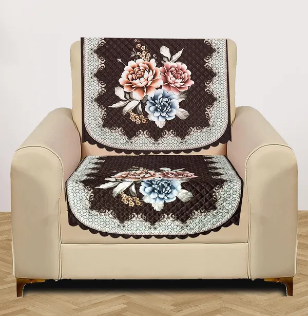 Brown_Velvet_Quilted_Floral_Sofa_Cover_5_Seater