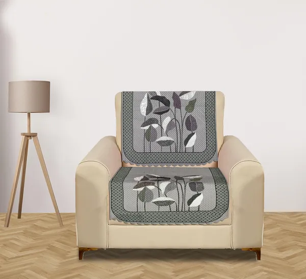 Grey_Velvet_Quilted_Floral_Sofa_Cover_5_Seater