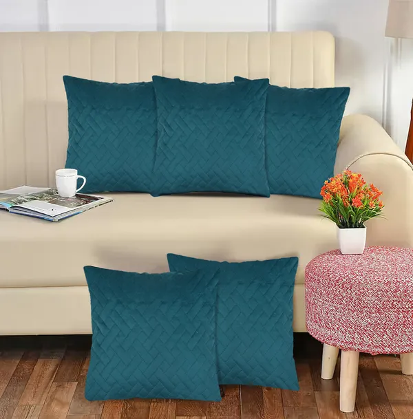 Green_Premium_Quality_Velvet_Plain_Cushion_Cover
