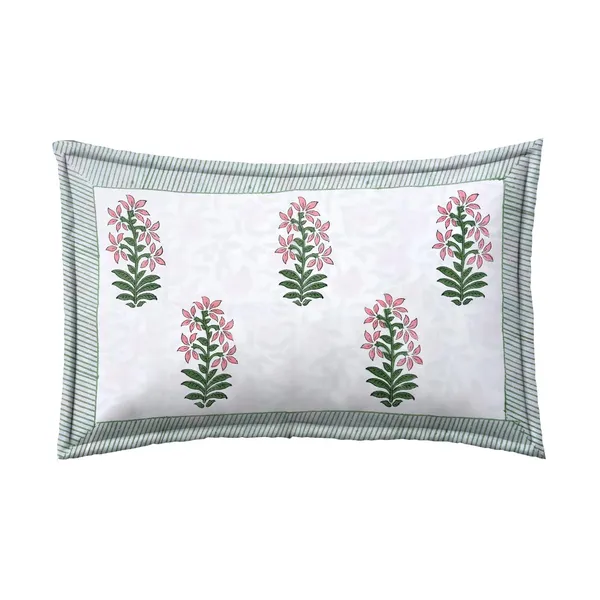 Pink_Rajasthani_Hand_Block_Print_Cotton_Double_Bedsheet