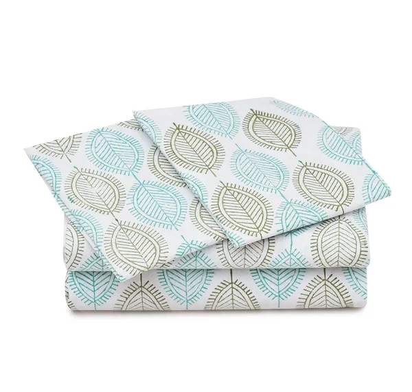 Green_&_Brown_Rajasthani_Hand_Block_Print_Cotton_Double_Bedsheet