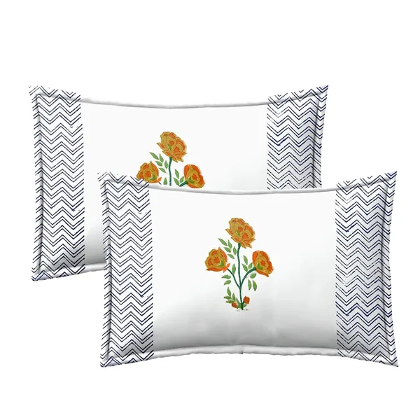 Green_Yellow_Red_Rajasthani_Hand_Block_Print_Cotton_Double_Bedsheet
