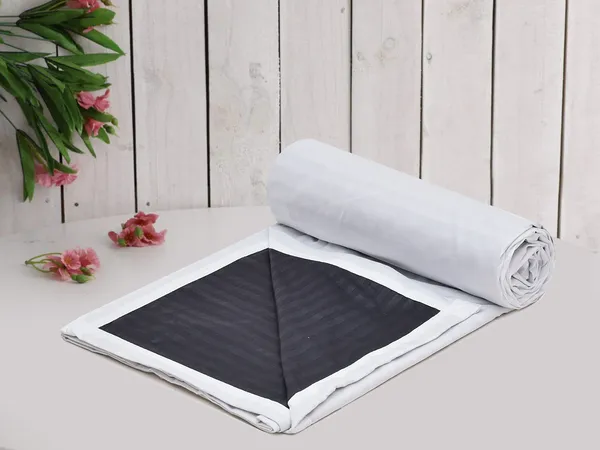 Black_Super_Soft_Microfiber_Cotton_Reversible_Satin_Stripe_Double_Dohar