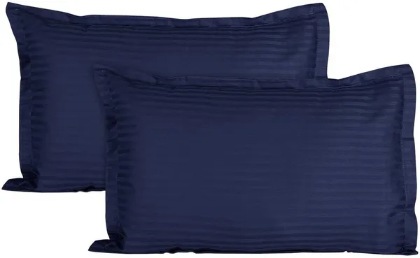 Blue_Microfiber_Cotton_Satin_Striped_Double_Bedsheet