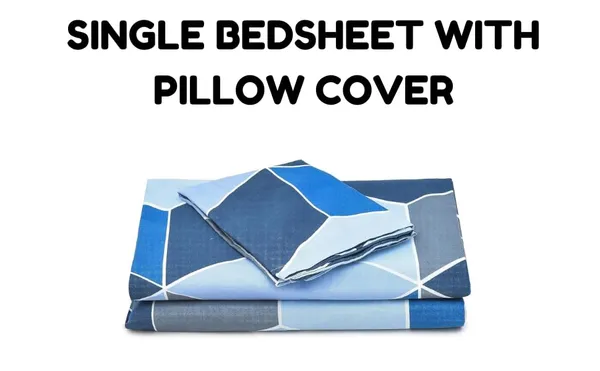 _Microfiber_Cotton_Single_Bedding_Set_With_Single_Comforter_,Single_Bedsheet__&_Pillow_Cover