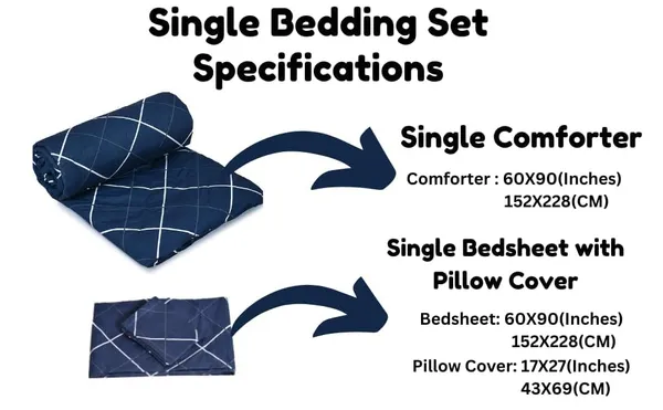 _Microfiber_Cotton_Single_Bedding_Set_With_Single_Comforter_,Single_Bedsheet__&_Pillow_Cover