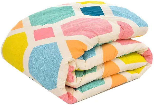_Microfiber_Cotton_Single_Bedding_Set_With_Single_Comforter_,Single_Bedsheet__&_Pillow_Cover