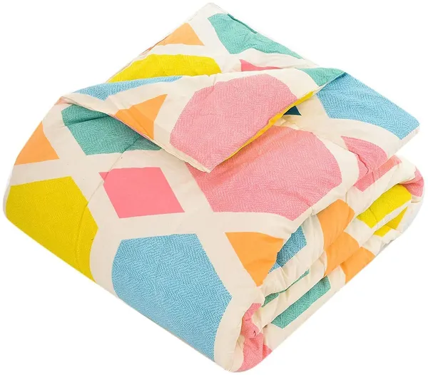 _Microfiber_Cotton_Single_Bedding_Set_With_Single_Comforter_,Single_Bedsheet__&_Pillow_Cover