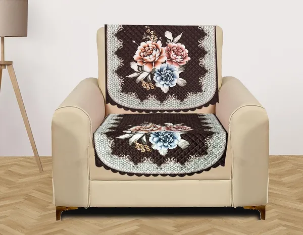 Brown_Velvet_Quilted_Floral_Sofa_Cover_1_Seater