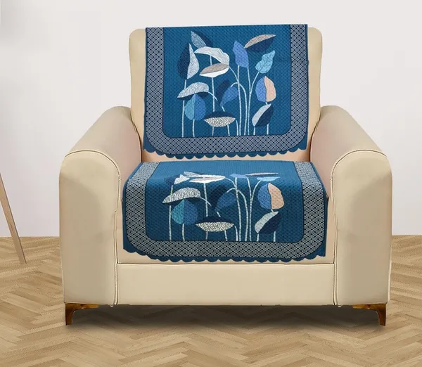 Blue_Velvet_Quilted_Floral_Sofa_Cover_1_Seater