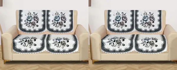 White_Velvet_Quilted_Floral_Sofa_Cover_4_Seater