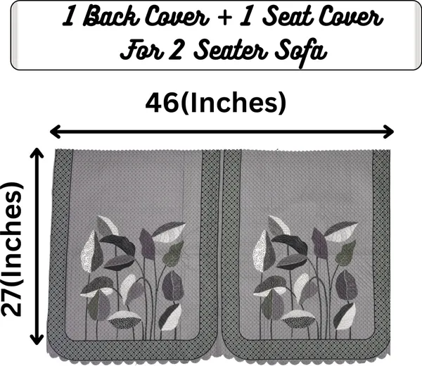 Grey_Velvet_Quilted_Floral_Sofa_Cover_2_Seater