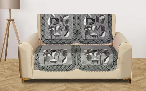 Grey_Velvet_Quilted_Floral_Sofa_Cover_4_Seater