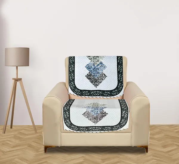 White_Velvet_Quilted_Printed_Sofa_Cover_1_Seater