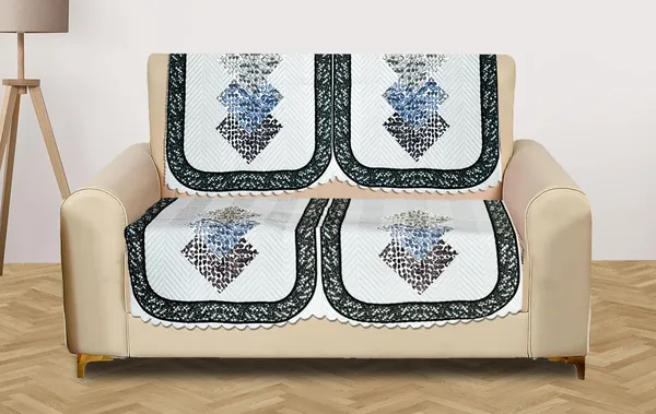 White_Velvet_Quilted_Printed_Sofa_Cover_4_Seater