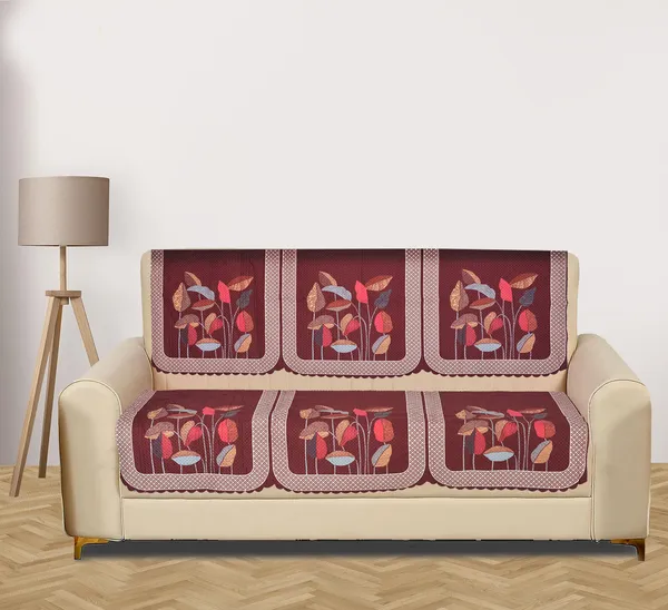 3_Seater_Velvet_Quilted_Floral_Sofa_Cover_3_Seater
