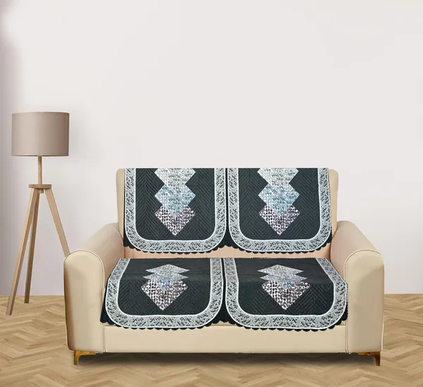 Yellow_Velvet_Quilted_Printed_Sofa_Cover_2_Seater