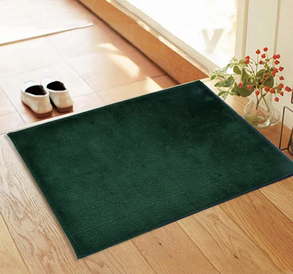 Green_Soft_Plush_Cotton_Bath_Rug