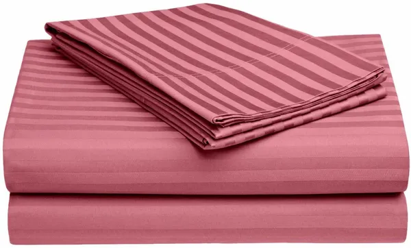 Carrot_Microfiber_Cotton_Satin_Striped_Double_Bedsheet