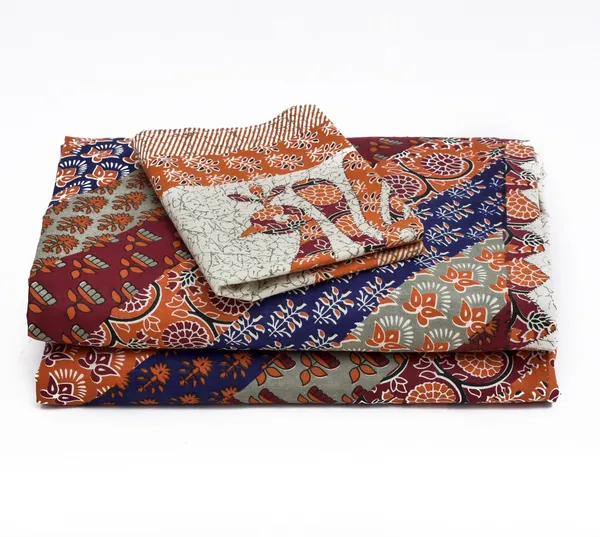 Orange_Super_Soft_Cotton_King_Double_Bedsheet