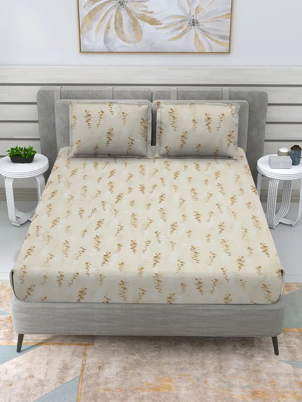 Super_Soft_Cotton_King_Size_Bedsheet_With_pillow_cover