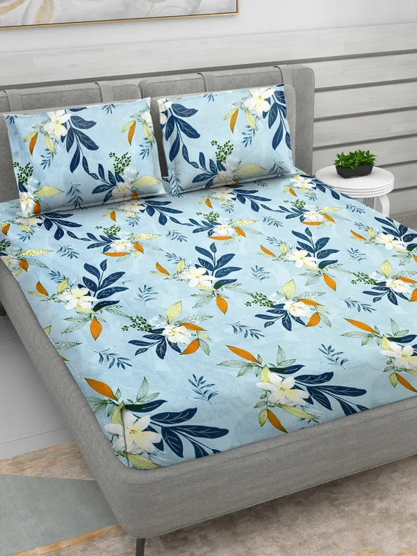 Super_Soft_Cotton_King_Size__Bedsheet_With_Pillow_Cover