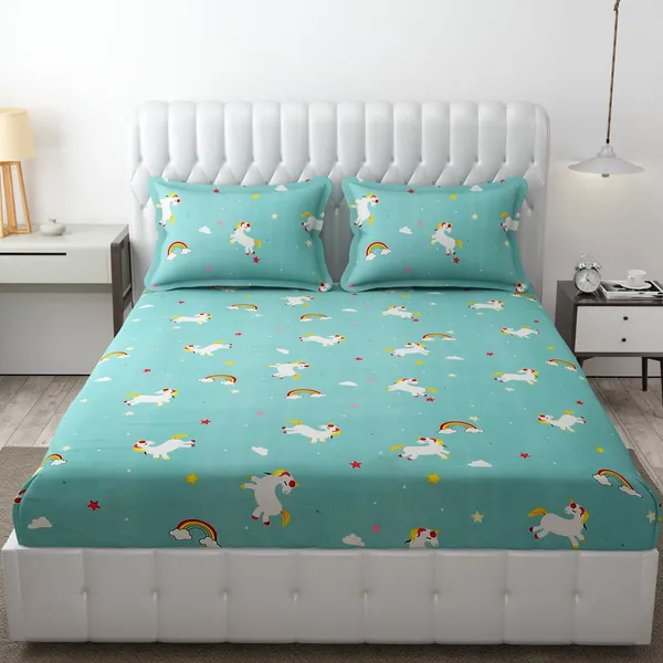 Super_Soft_Microfiber_Cotton_Double_Bedsheet_With_Pillow_Cover