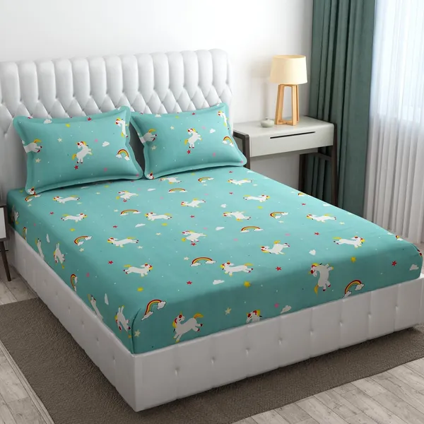 Super_Soft_Microfiber_Cotton_Double_Bedsheet_With_Pillow_Cover