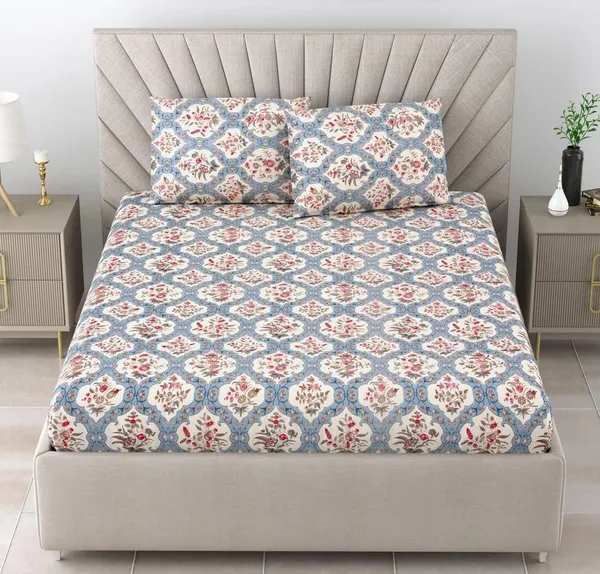Super_Soft_Microfiber_Cotton_Double_Bedsheet_With_Pillow_Cover