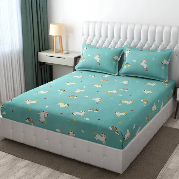 Super_Soft_Microfiber_Cotton_Double_Bedsheet_With_Pillow_Cover