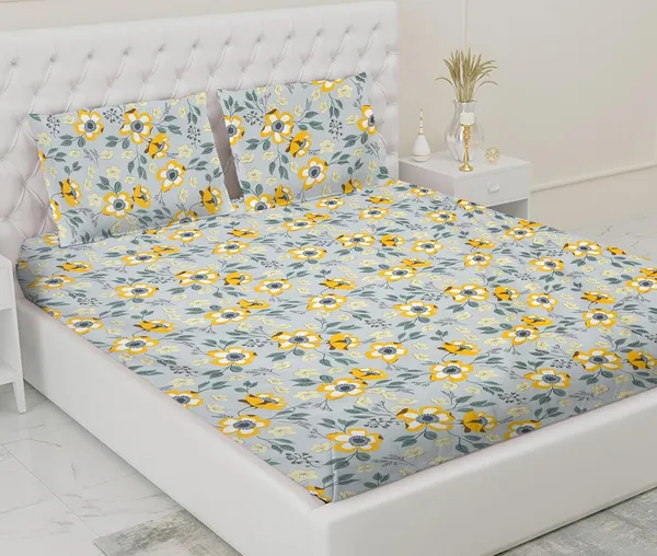 Super_Soft_Microfiber_Cotton_Double_Bedsheet_With_Pillow_Cover