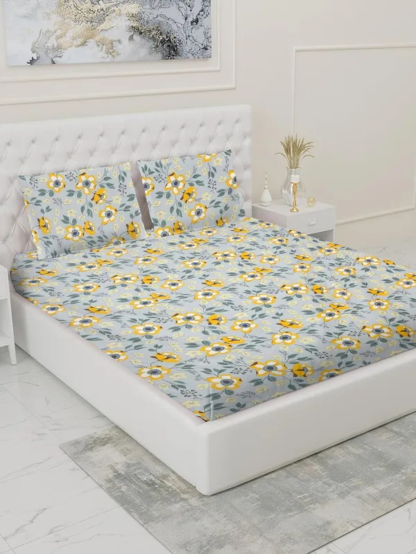 Super_Soft_Microfiber_Cotton_Double_Bedsheet_With_Pillow_Cover