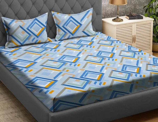 Super_Soft_Microfiber_Cotton_Double_Bedsheet_With_Pillow_Cover