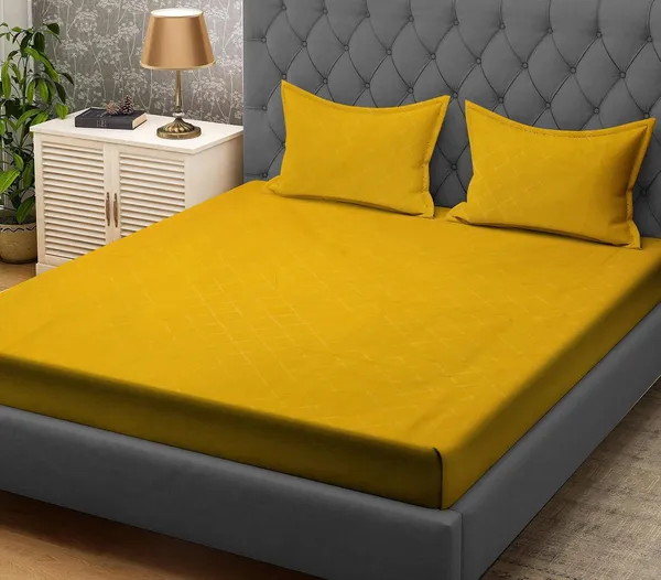 Super_Soft_Microfiber_Cotton_Double_Bedsheet_With_Pillow_Cover
