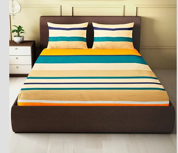 Super_Soft_Microfiber_Cotton_Double_Bedsheet_With_Pillow_Cover