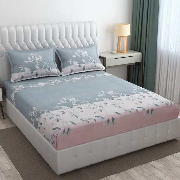Super_Soft_Microfiber_Cotton_Double_Bedsheet_With_Pillow_Cover